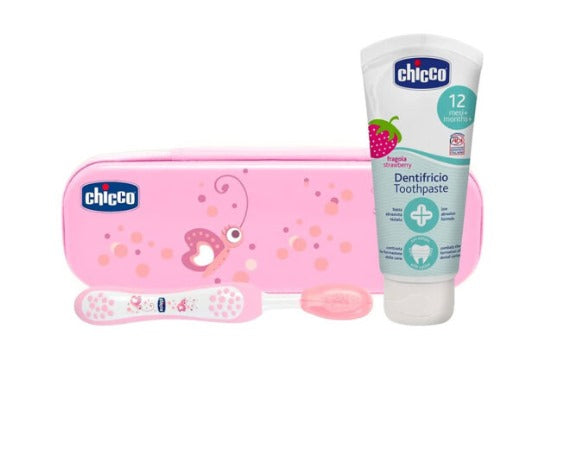 Chicco – ALWAYS SMILING SET NO FLUORINE PINK