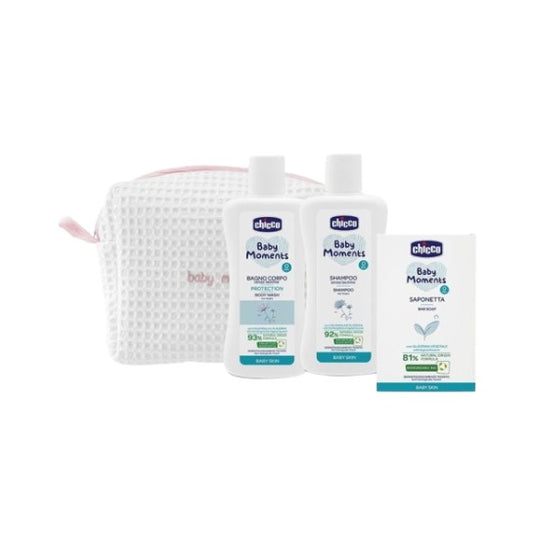 Chicco – BEAUTY BAG WITH ZIP - PINK