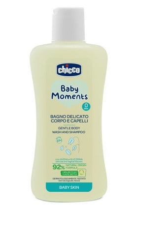 Chicco – BM GENTLE BODY WASH AND SHAMPOO 200ML