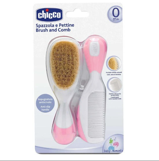 Chicco – BRUSH AND COMB PINK