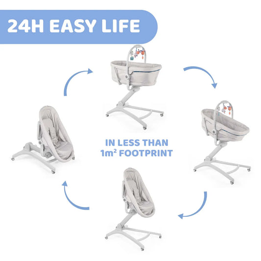 Chicco – BABY HUG 4 IN 1 GLACIAL