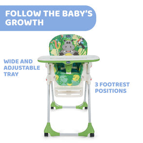 Chicco – POLLY EASY HIGHCHAIR HAPPY JUNGLE